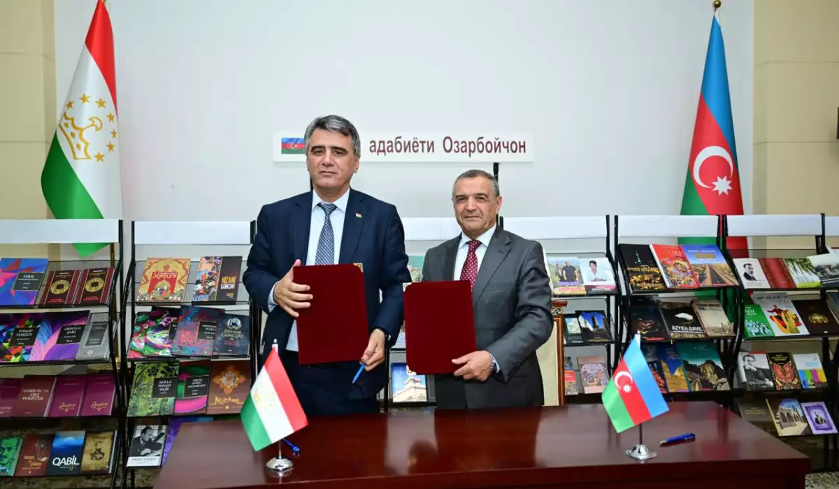 Tacikistan və Azərbaycan Milli kitabxanaları arasında memorandum imzalanıb