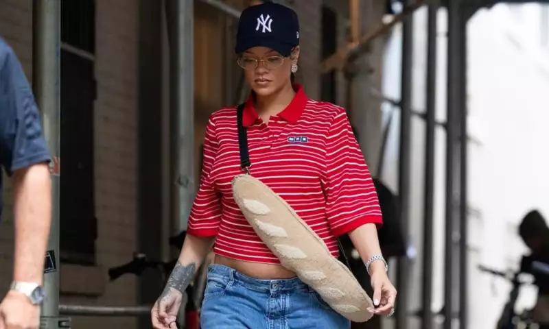 Rihannanın hamiləlik tərzi diqqət çəkdi