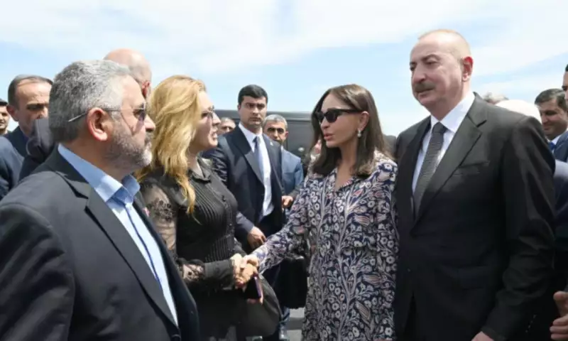 Prezidentlə xanımı Ağdam Muğam Mərkəzinin açılışında - Fotolar