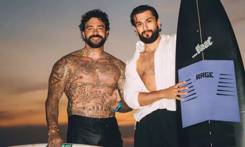 Timati ilə Coninin sörfinq macərası