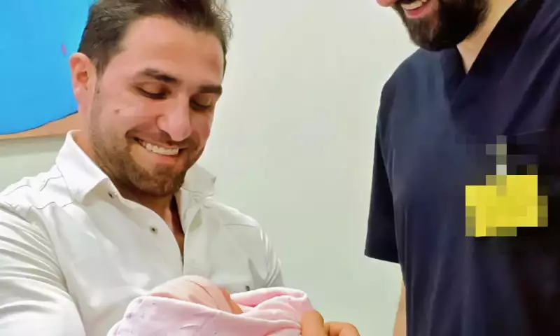 Talıb Tale yeni doğulan qızı ilə