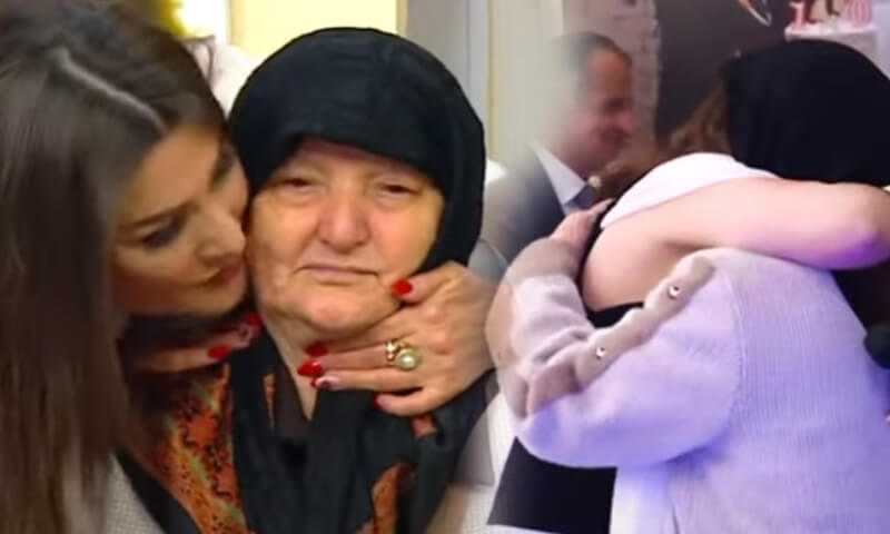 Analarının sürprizi Xalq artistlərini kövrəltdi