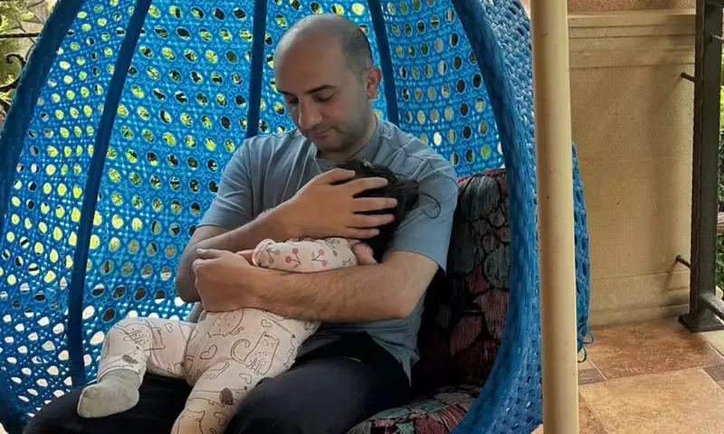 Nicat qızı ilə...