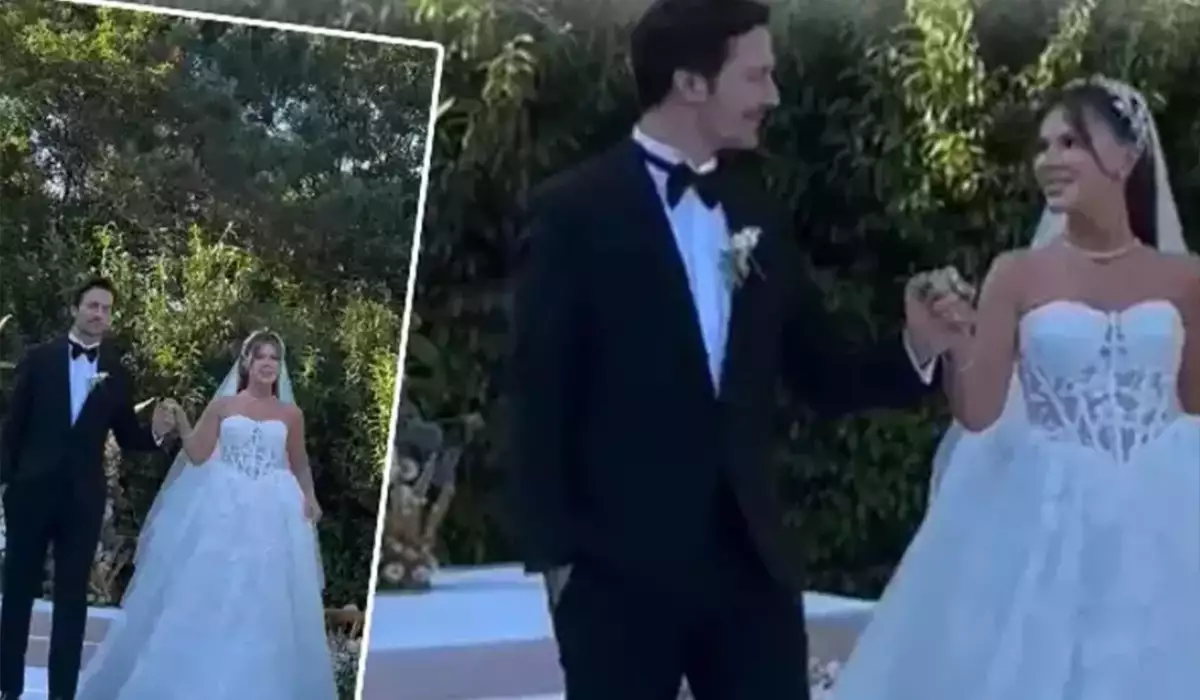 “Camdaki kız”ın aktyorunun toyu oldu