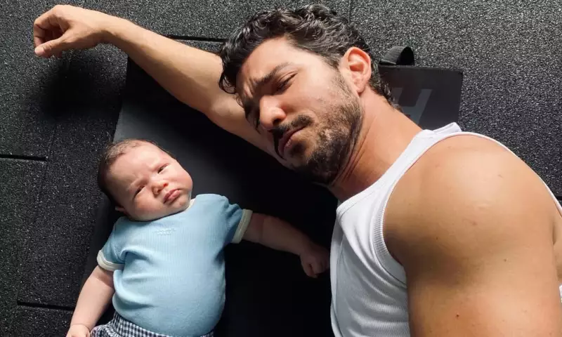 İlk dəfə oğullarını göstərdilər