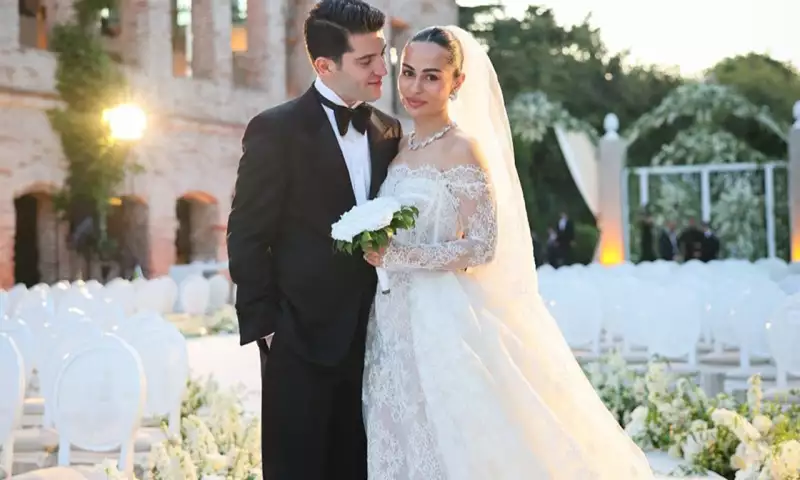 Türk biznesmenin oğlu azərbaycanlı xanımla ailə qurdu