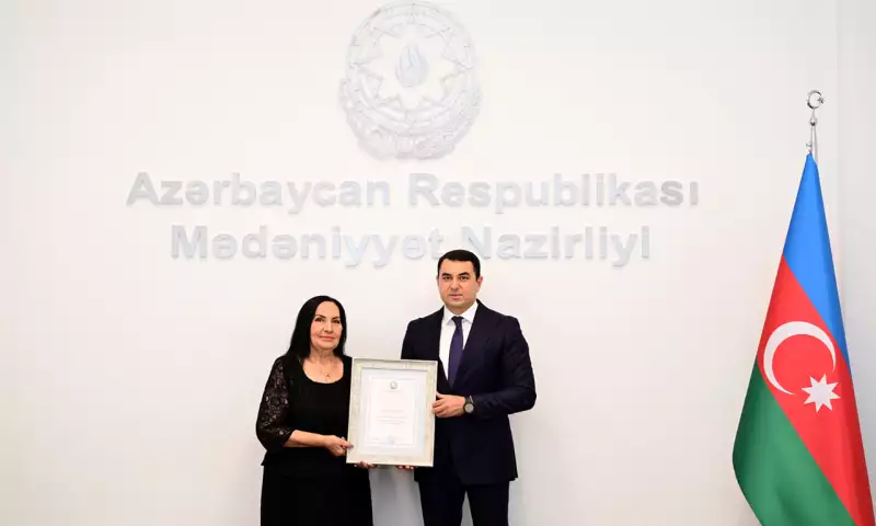 Mədəniyyət Nazirliyində  Ulduz Quliyeva ilə görüş olub
