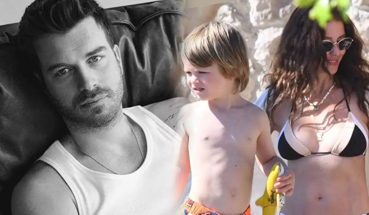 Kıvançın oğlu ilə xanımı