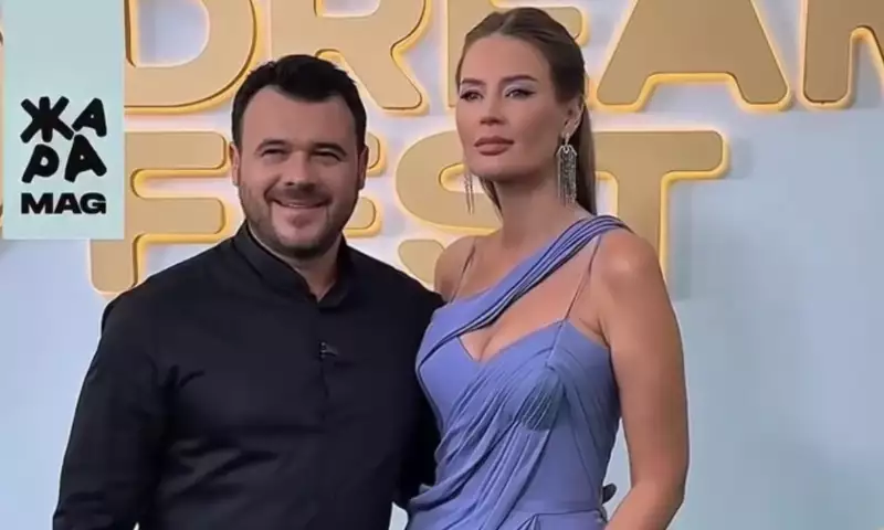 Emin Ağalarov xanımı ilə…
