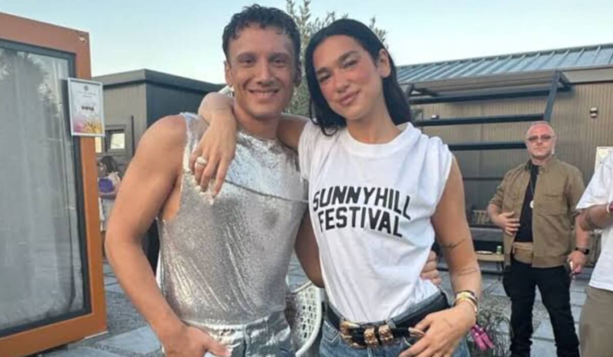 Edislə Dua Lipanın səmimi görüşü
