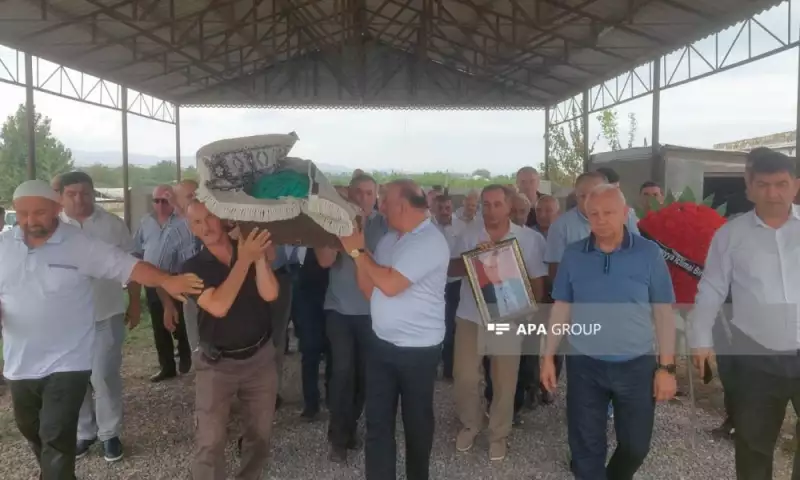 Vidadi Babanlı dəfn olundu - Foto