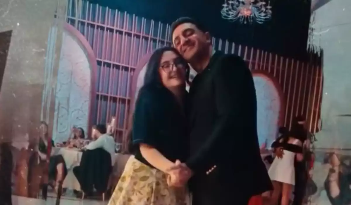 Nəsib Nur qızı ilə…