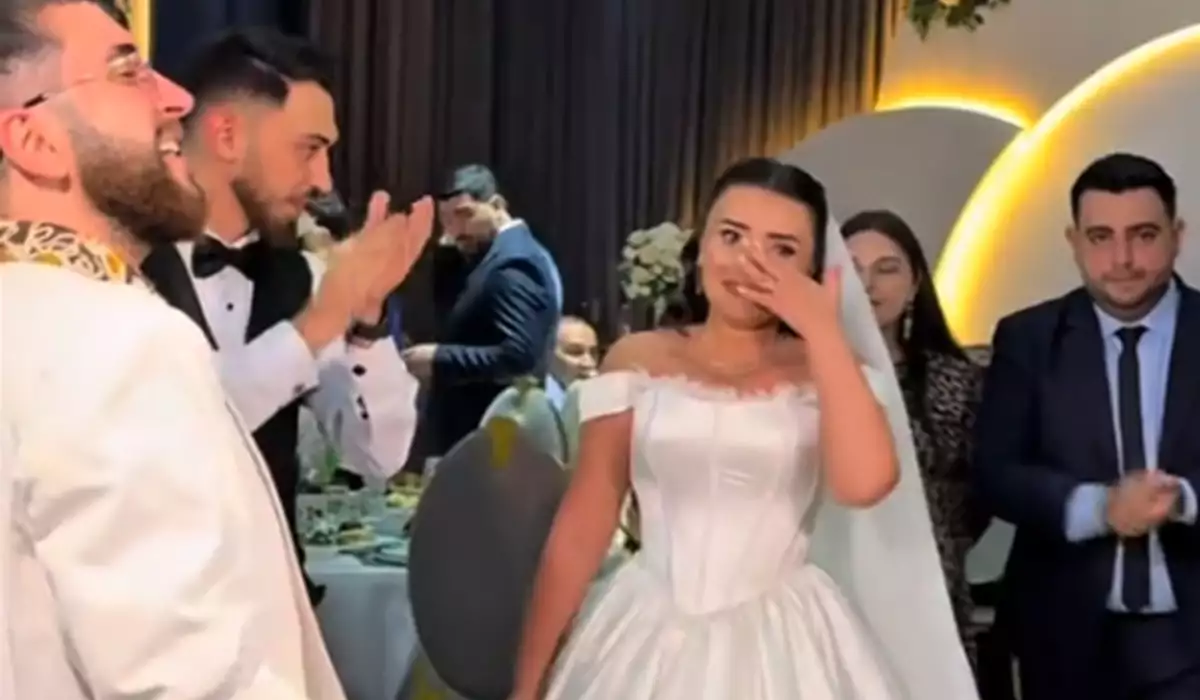 Bəyin NURAN  sürprizi gəlini ağlatdı
