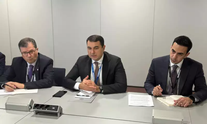 Adil Kərimli Barselonada iranlı həmkarı ilə görüşüb