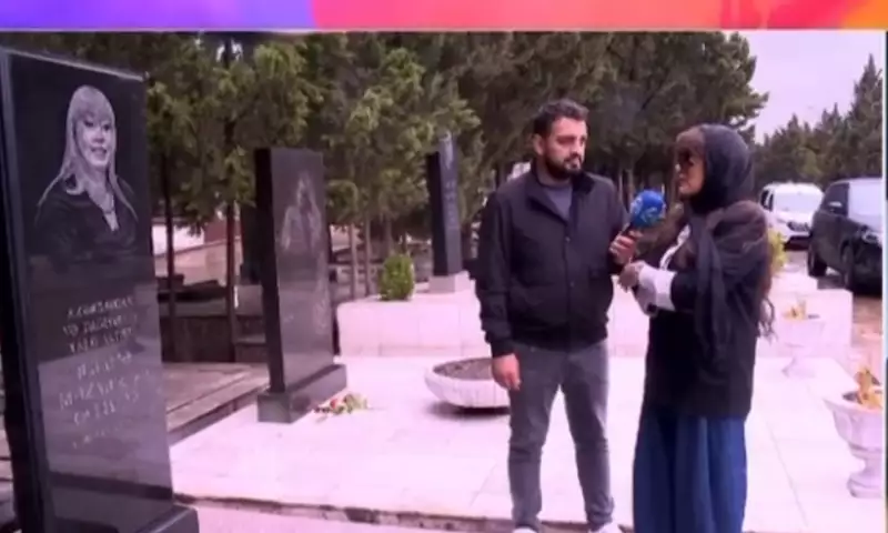 Napzəri llərlə küsülü qaldığı İlhamə Quliyevanın məzarı başında!