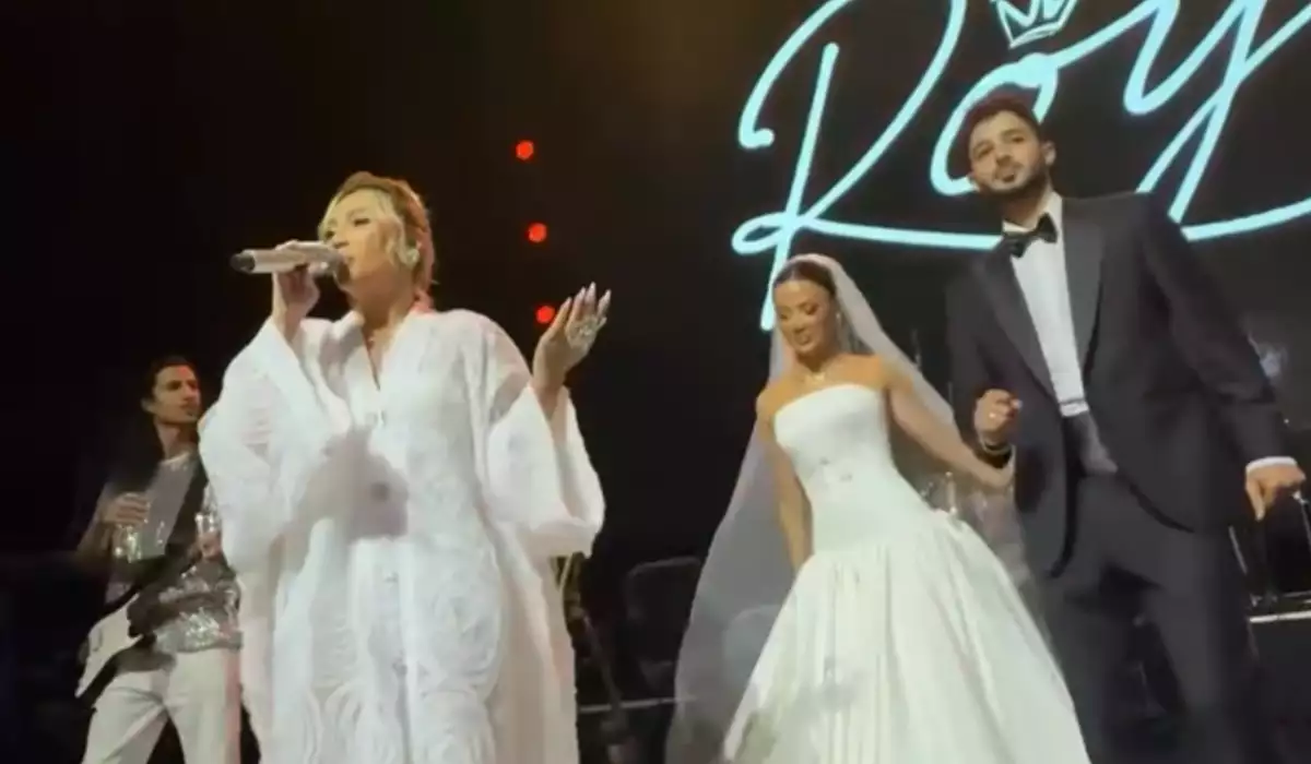Ulduzlar bu toyda səhnə aldı